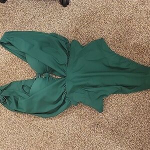Emerald Green One-Piece Swimsuit